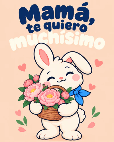 Mamá, te quiero muchísimo
