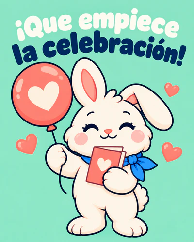 ¡Que empiece la celebración!
