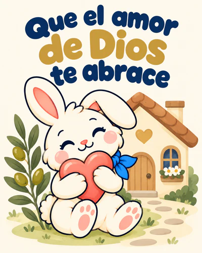 Que el amor de Dios te abrace