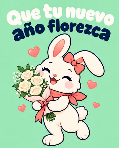 Que tu nuevo año florezca