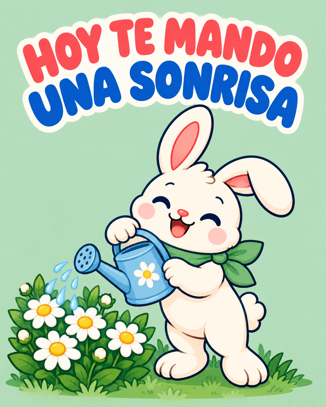 Hoy te mando una sonrisa