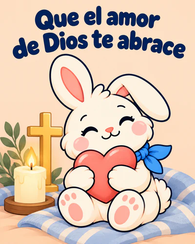 Que el amor de Dios te abrace