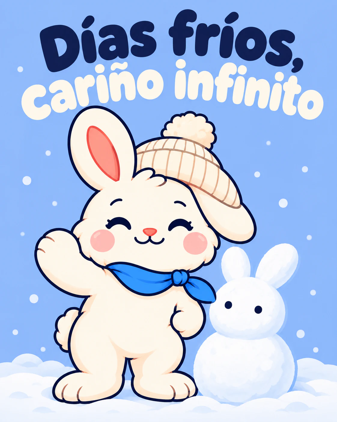 Días fríos, cariño infinito