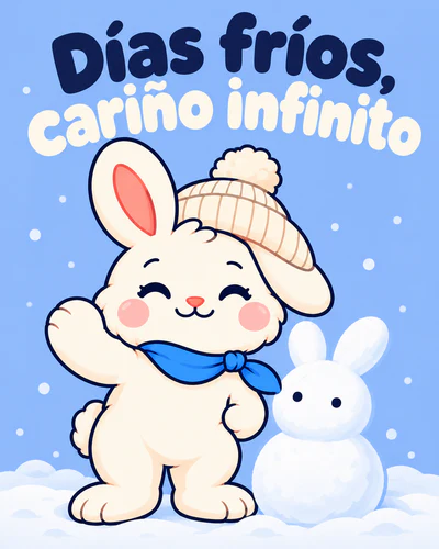 Días fríos, cariño infinito