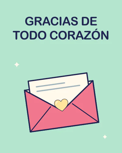 GRACIAS DE TODO CORAZÓN