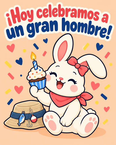 ¡Hoy celebramos a un gran hombre!
