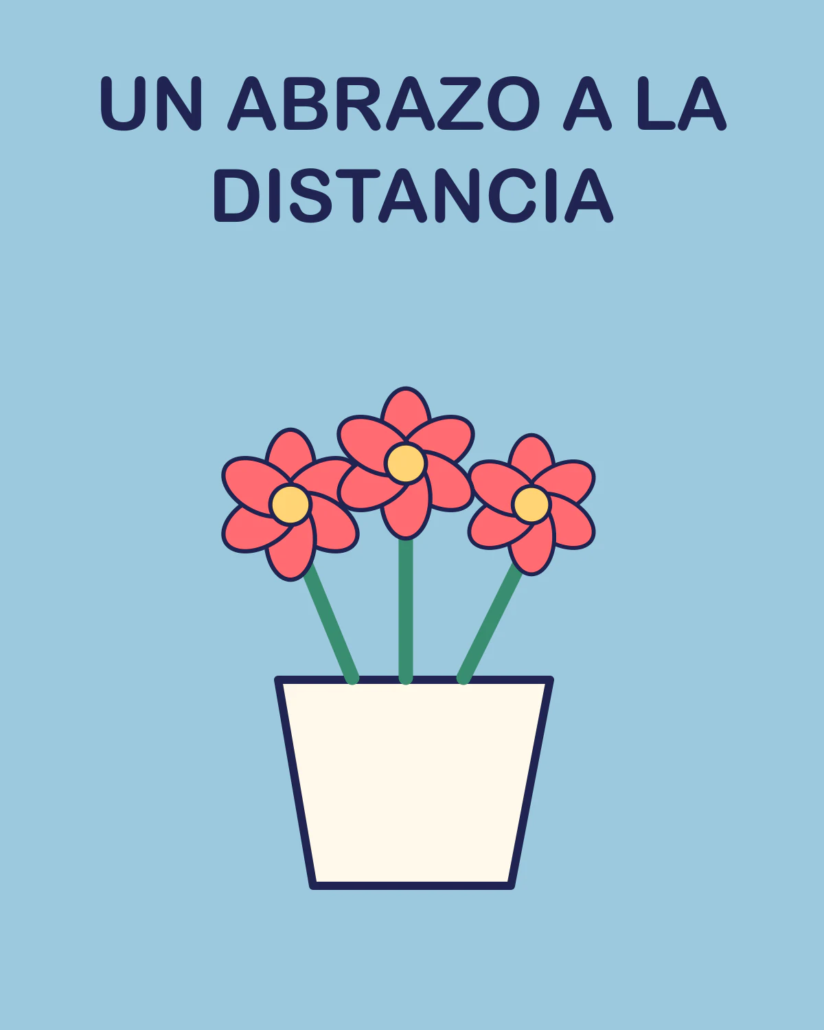 Un abrazo a la distancia