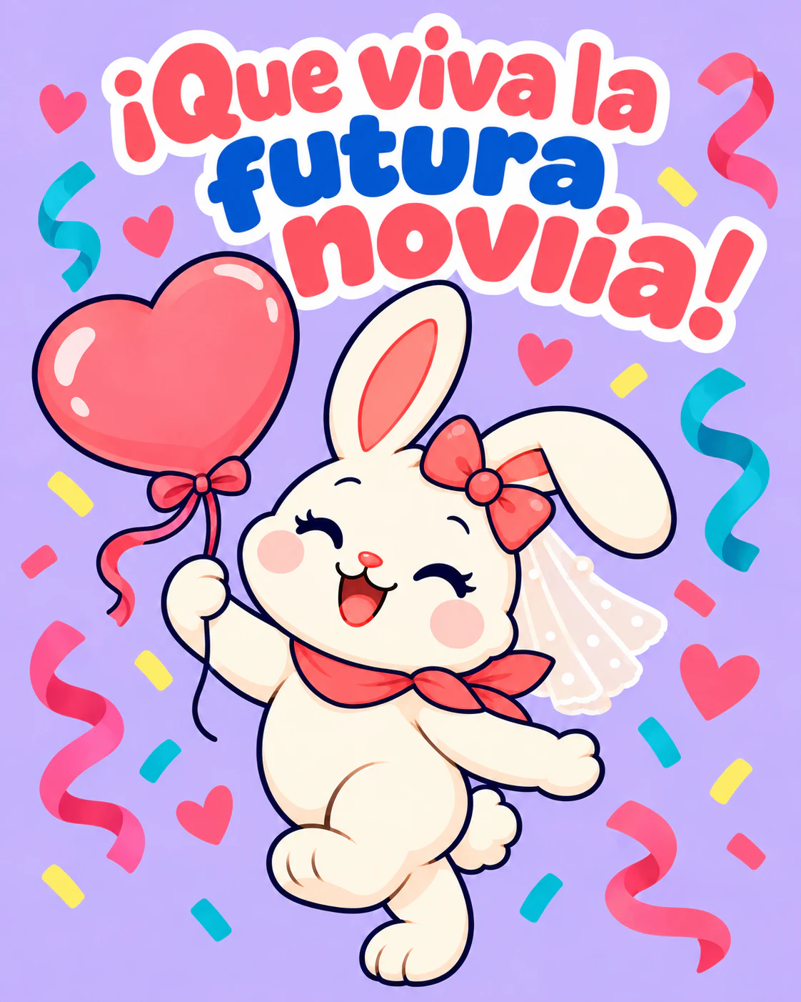 ¡Que viva la futura novia!