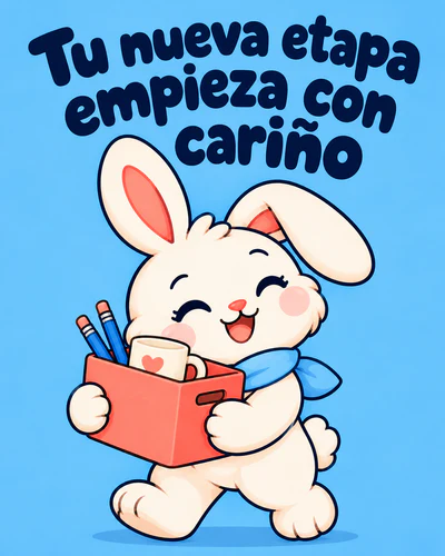 Tu nueva etapa empieza con cariño