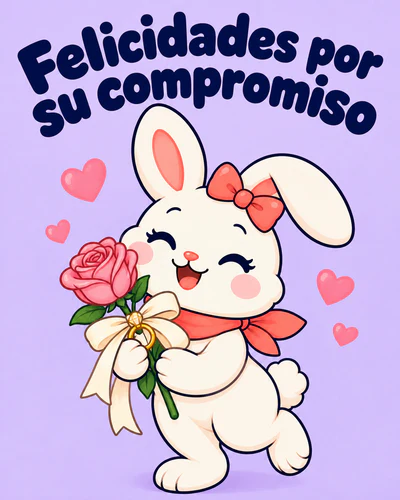 Felicidades por su compromiso