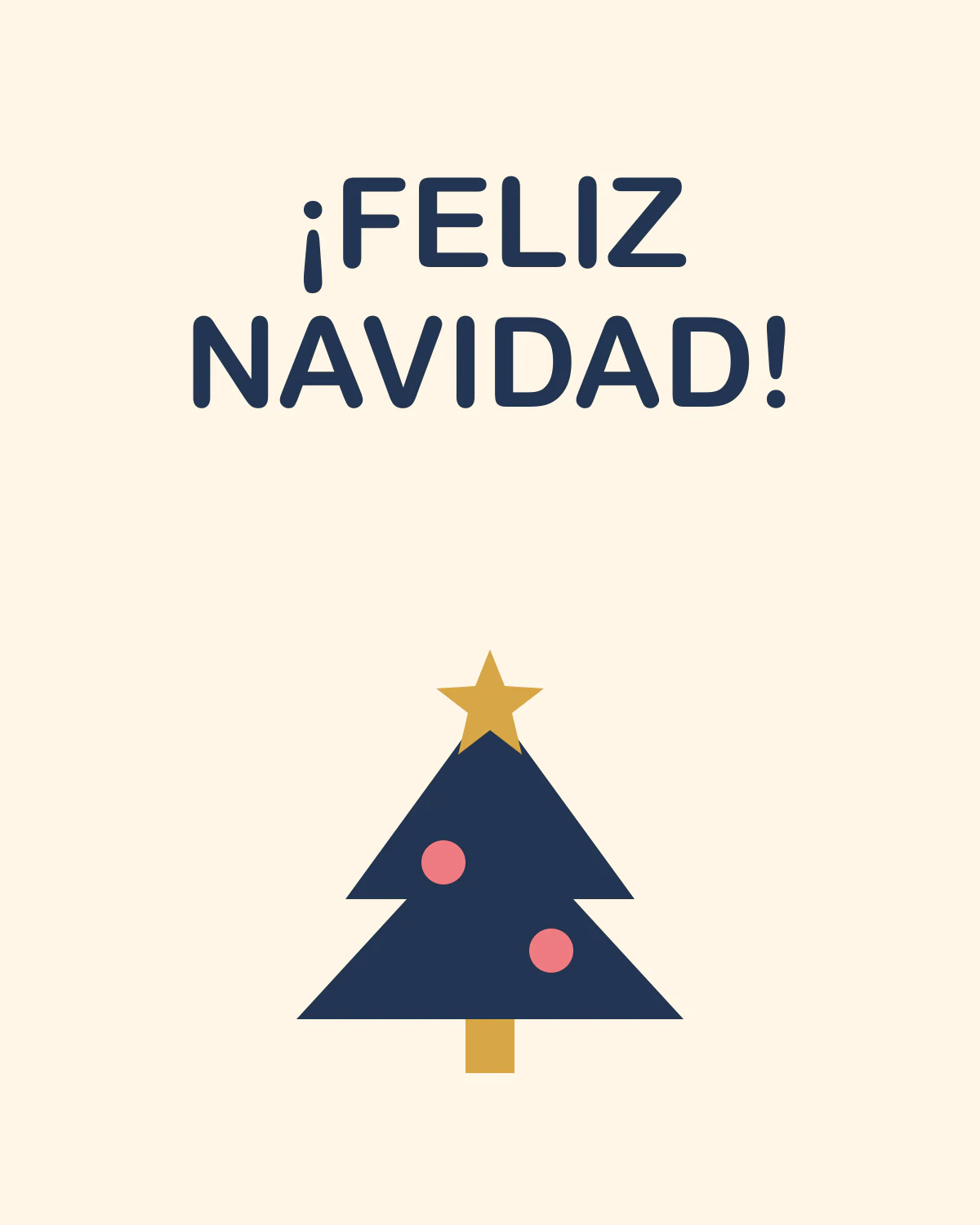 ¡FELIZ NAVIDAD!