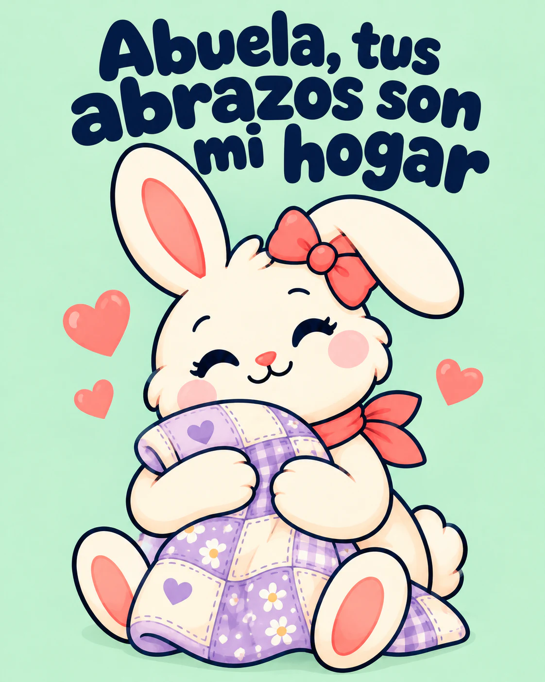 Abuela, tus abrazos son mi hogar