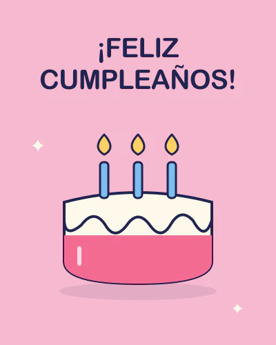 ¡FELIZ CUMPLEAÑOS!