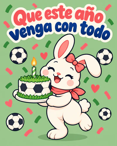 Que este año venga con todo