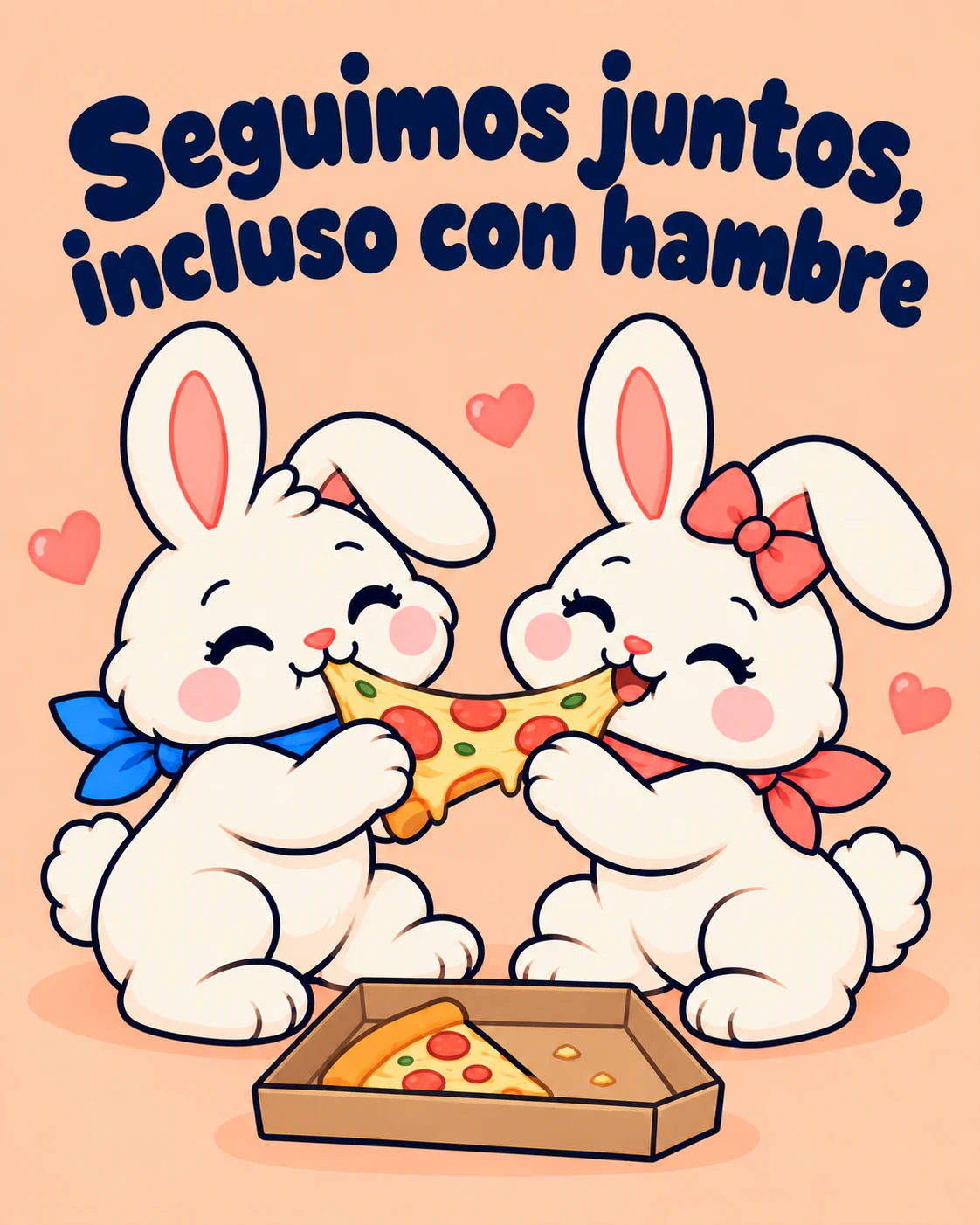 Seguimos juntos, incluso con hambre