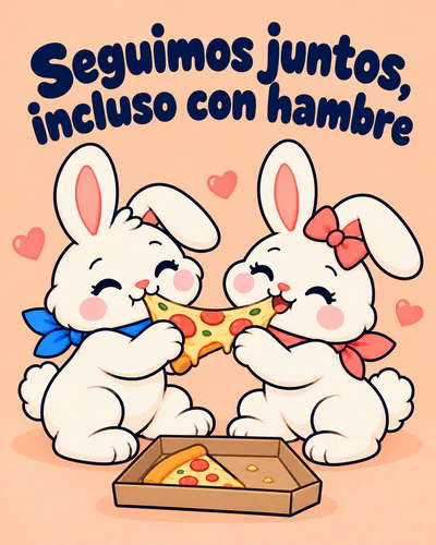 Seguimos juntos, incluso con hambre