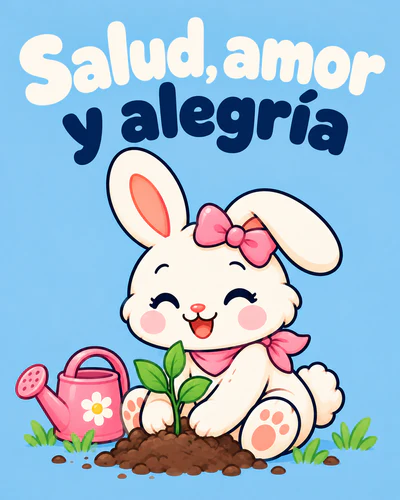 Salud, amor y alegría