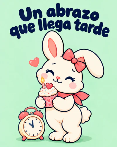 Un abrazo que llega tarde