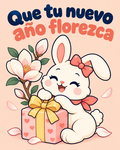Que tu nuevo año florezca