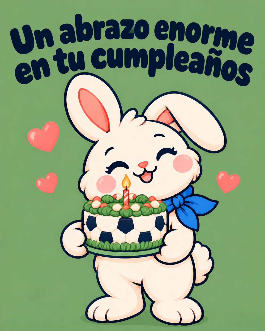 Un abrazo enorme en tu cumpleaños