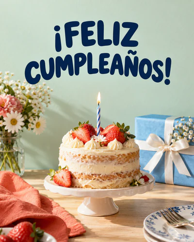 ¡FELIZ CUMPLEAÑOS!