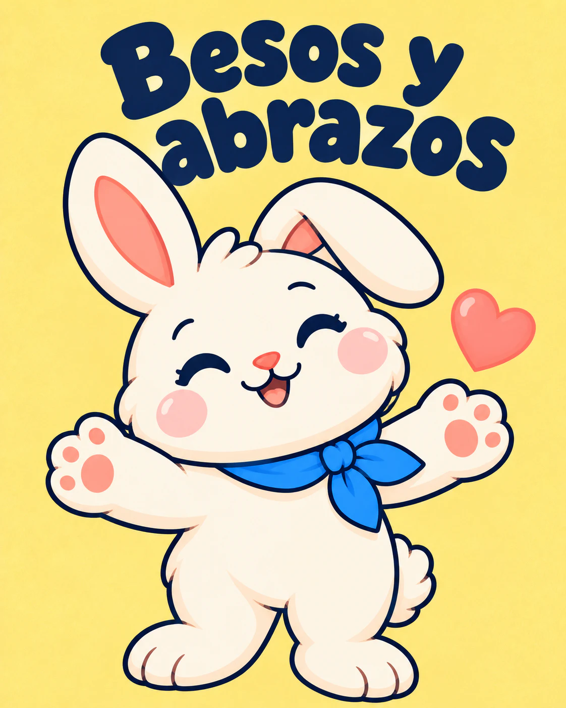 Besos y abrazos