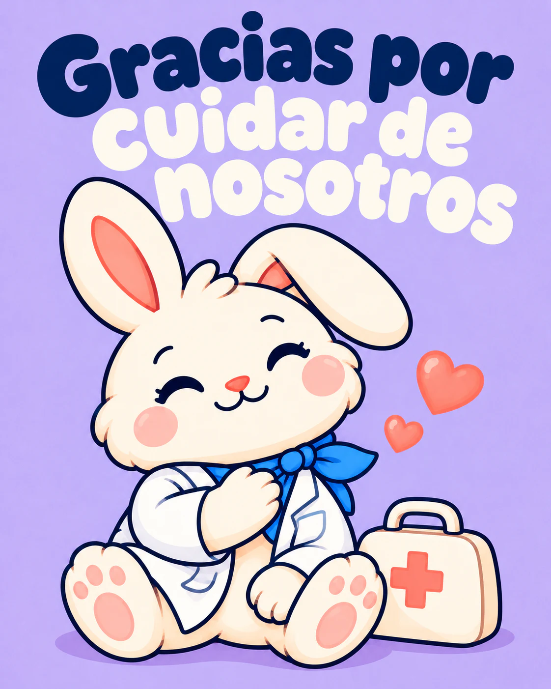 Gracias por cuidar de nosotros