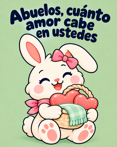 Abuelos, cuánto amor cabe en ustedes