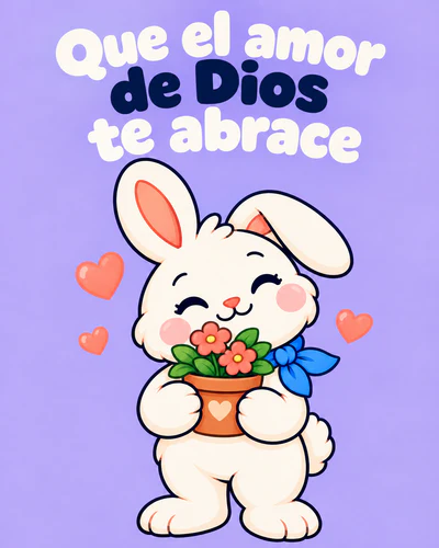 Que el amor de Dios te abrace