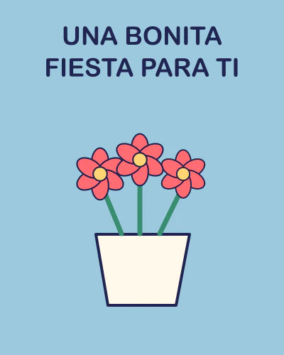 Una bonita fiesta para ti