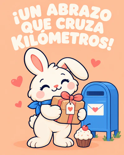 ¡UN ABRAZO QUE CRUZA KILÓMETROS!