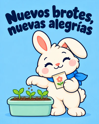Nuevos brotes, nuevas alegrías