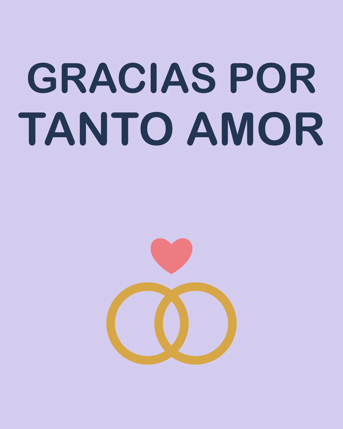 GRACIAS POR TANTO AMOR