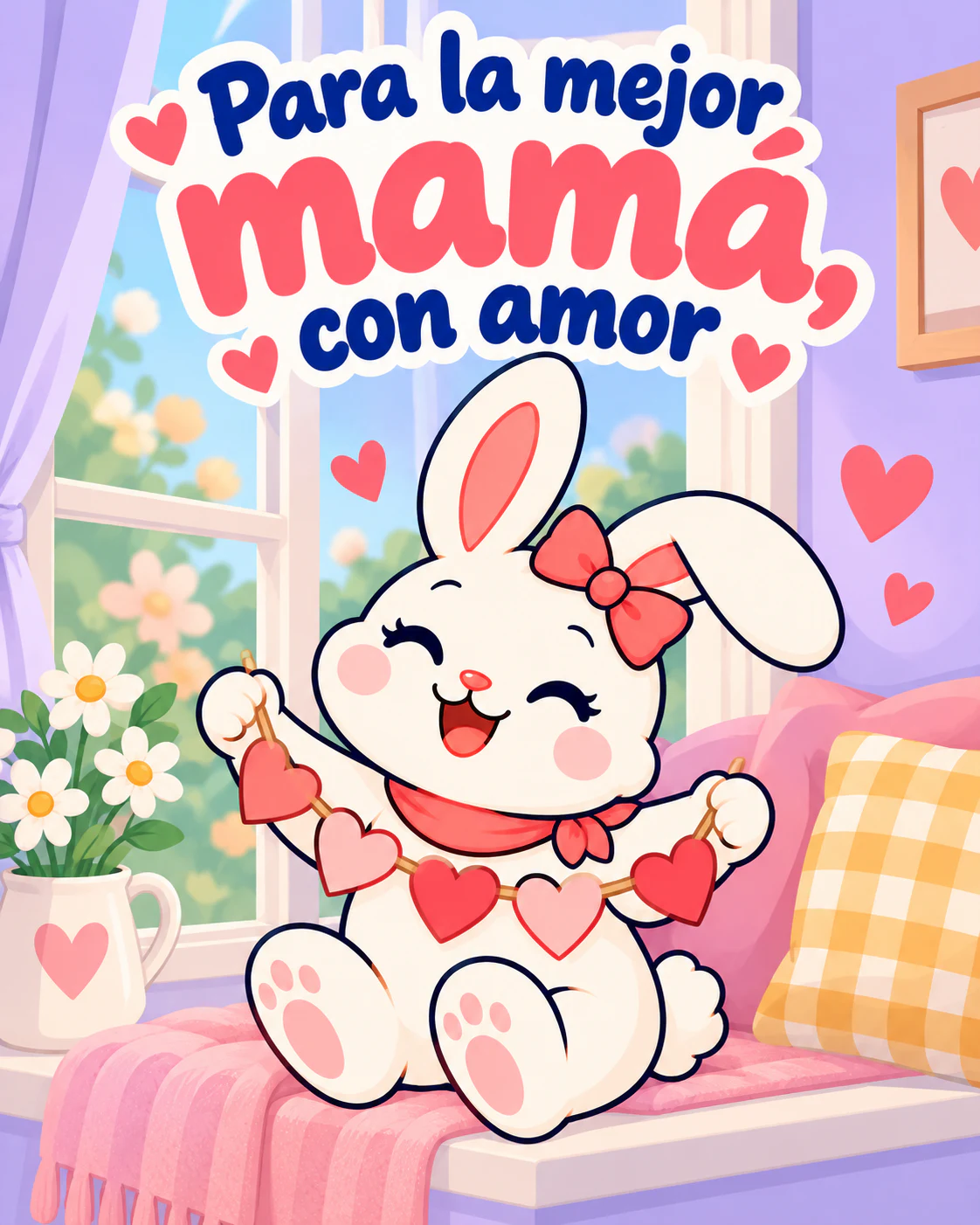 Para la mejor mamá, con amor