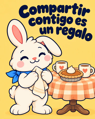 Compartir contigo es un regalo