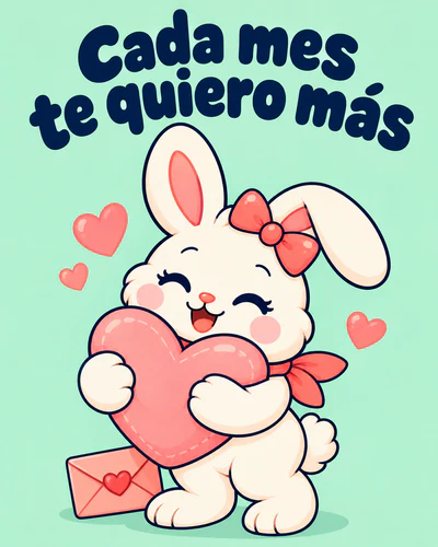 Cada mes te quiero más
