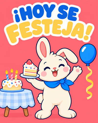 ¡HOY SE FESTEJA!