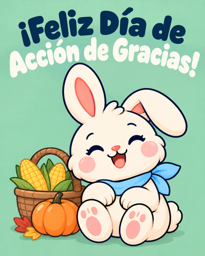 ¡Feliz Día de Acción de Gracias!