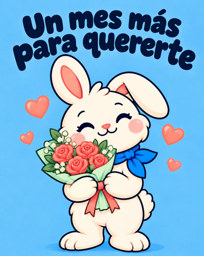 Un mes más para quererte
