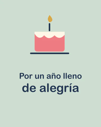 Por un año lleno de alegría