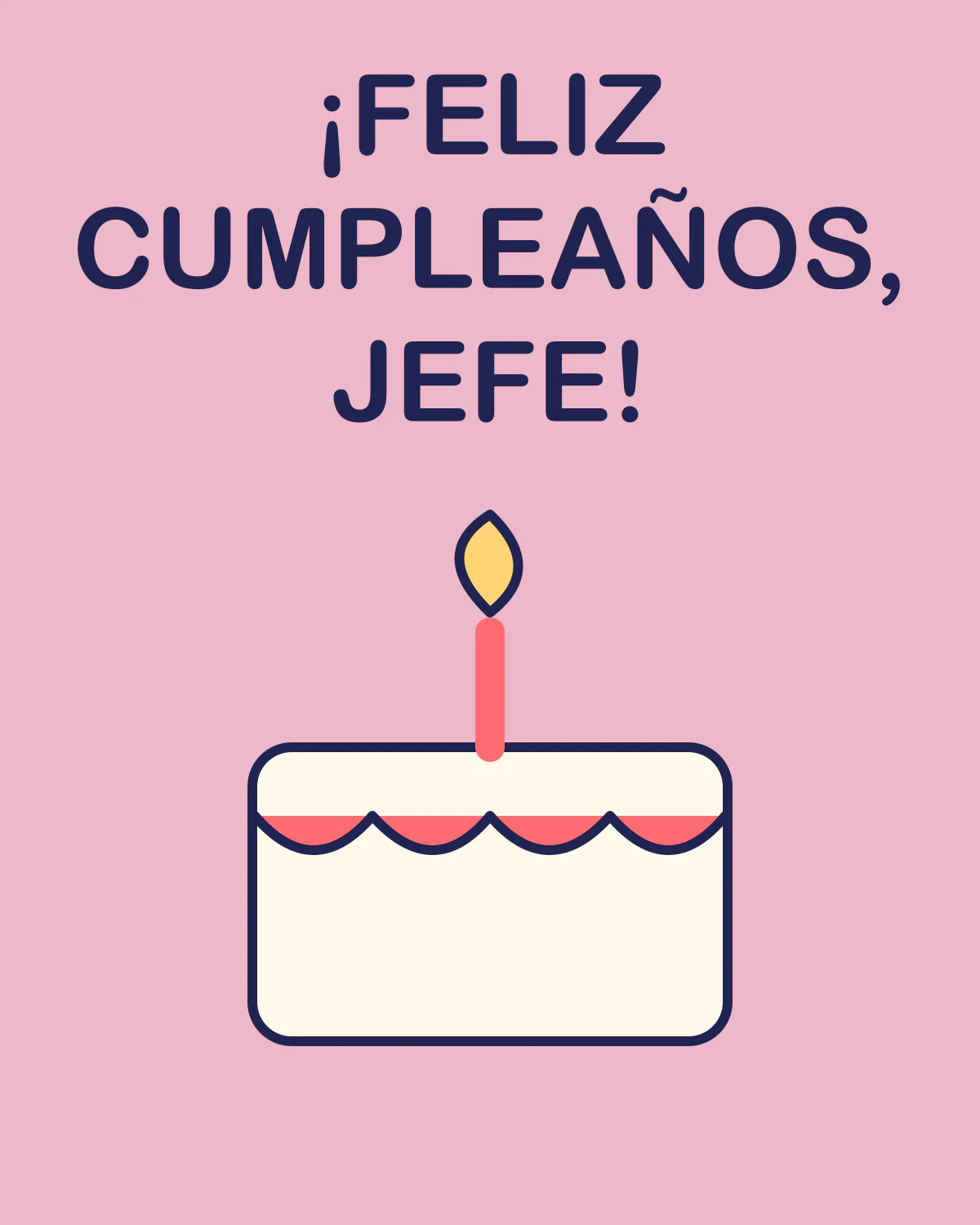 ¡Feliz cumpleaños, jefe!
