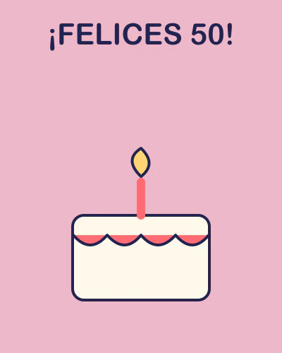 ¡Felices 50!