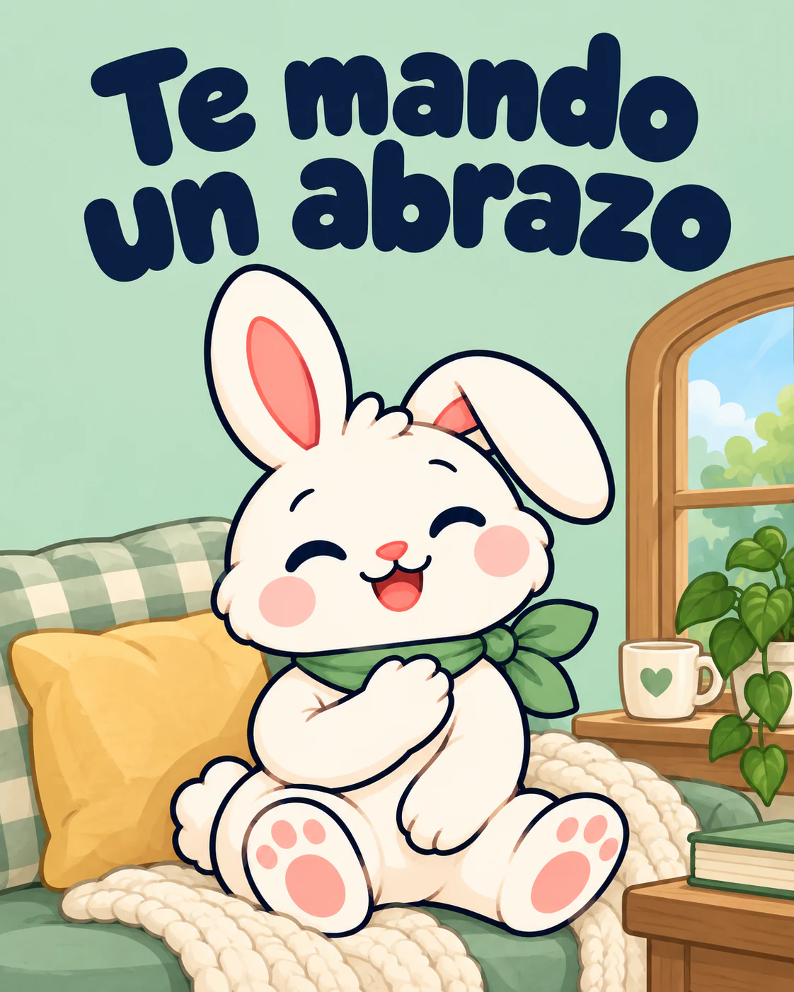 Te mando un abrazo