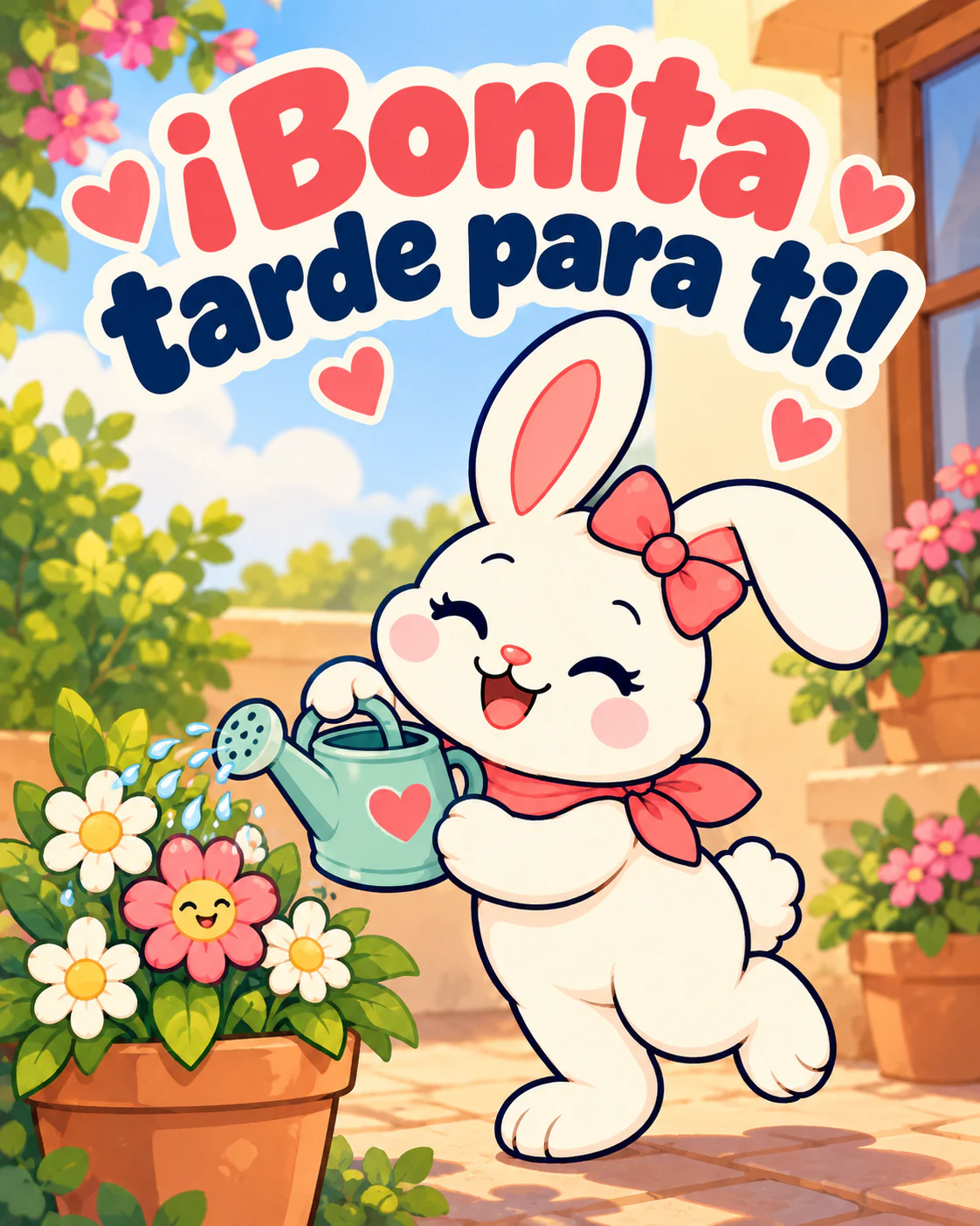 ¡Bonita tarde para ti!