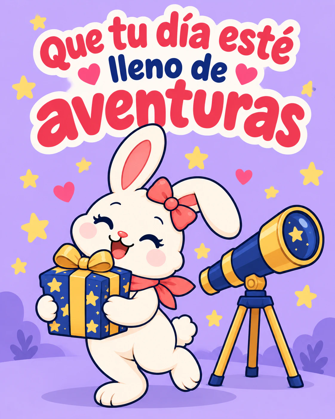 Que tu día esté lleno de aventuras