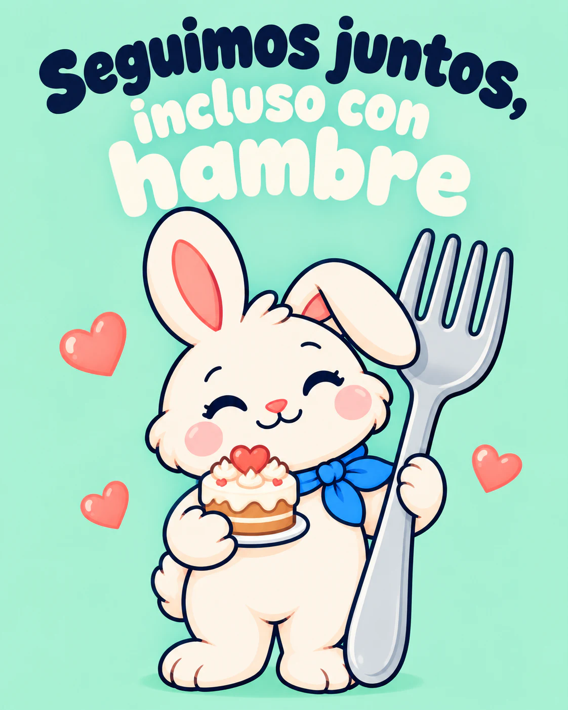 Seguimos juntos, incluso con hambre