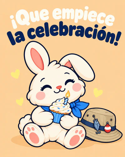 ¡Que empiece la celebración!