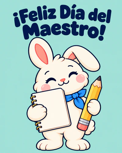 ¡Feliz Día del Maestro!