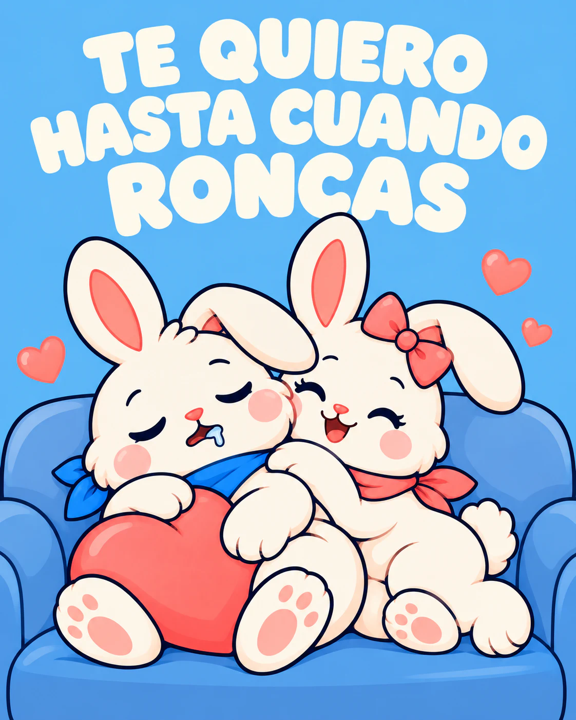 TE QUIERO HASTA CUANDO RONCAS