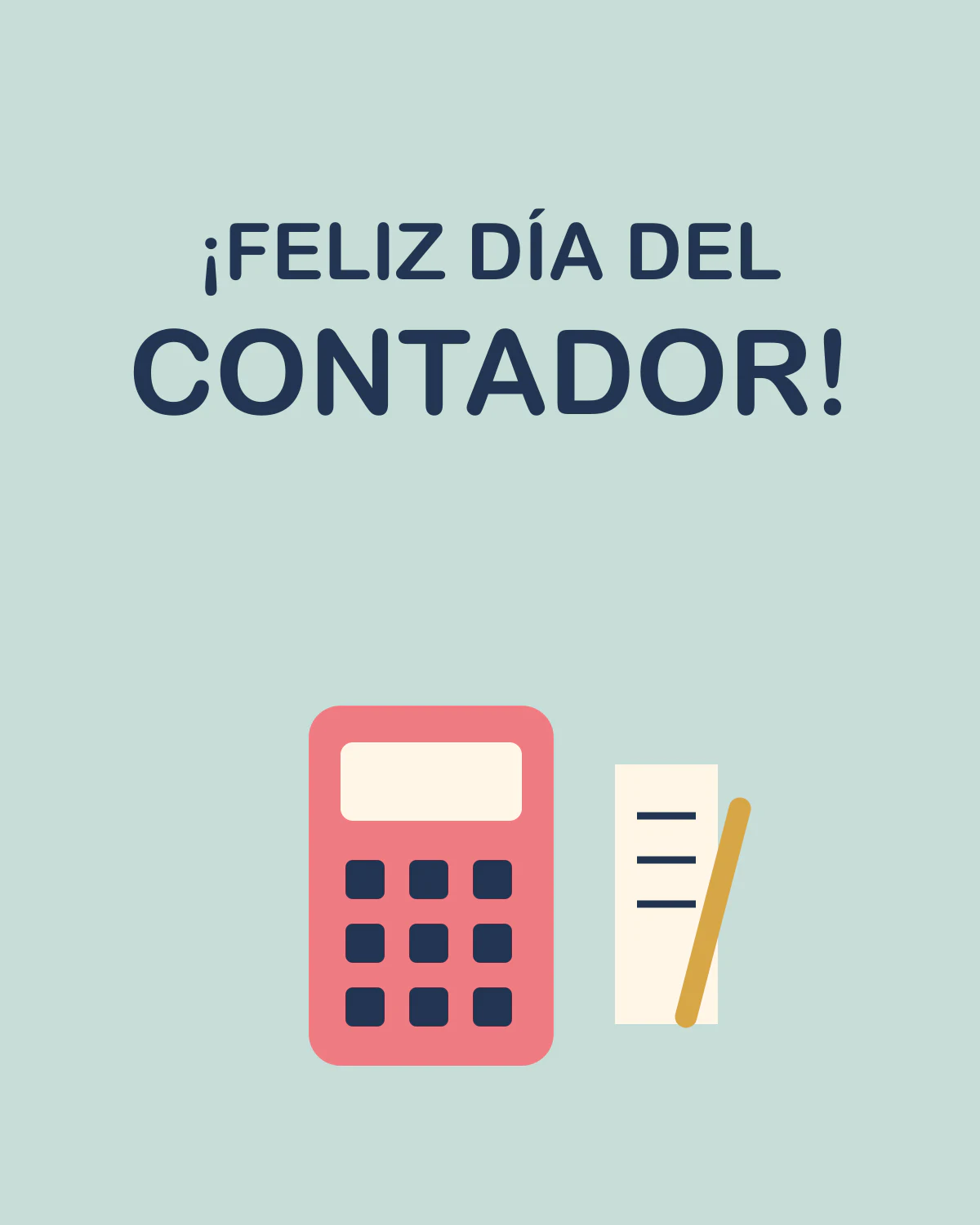 ¡FELIZ DÍA DEL CONTADOR!